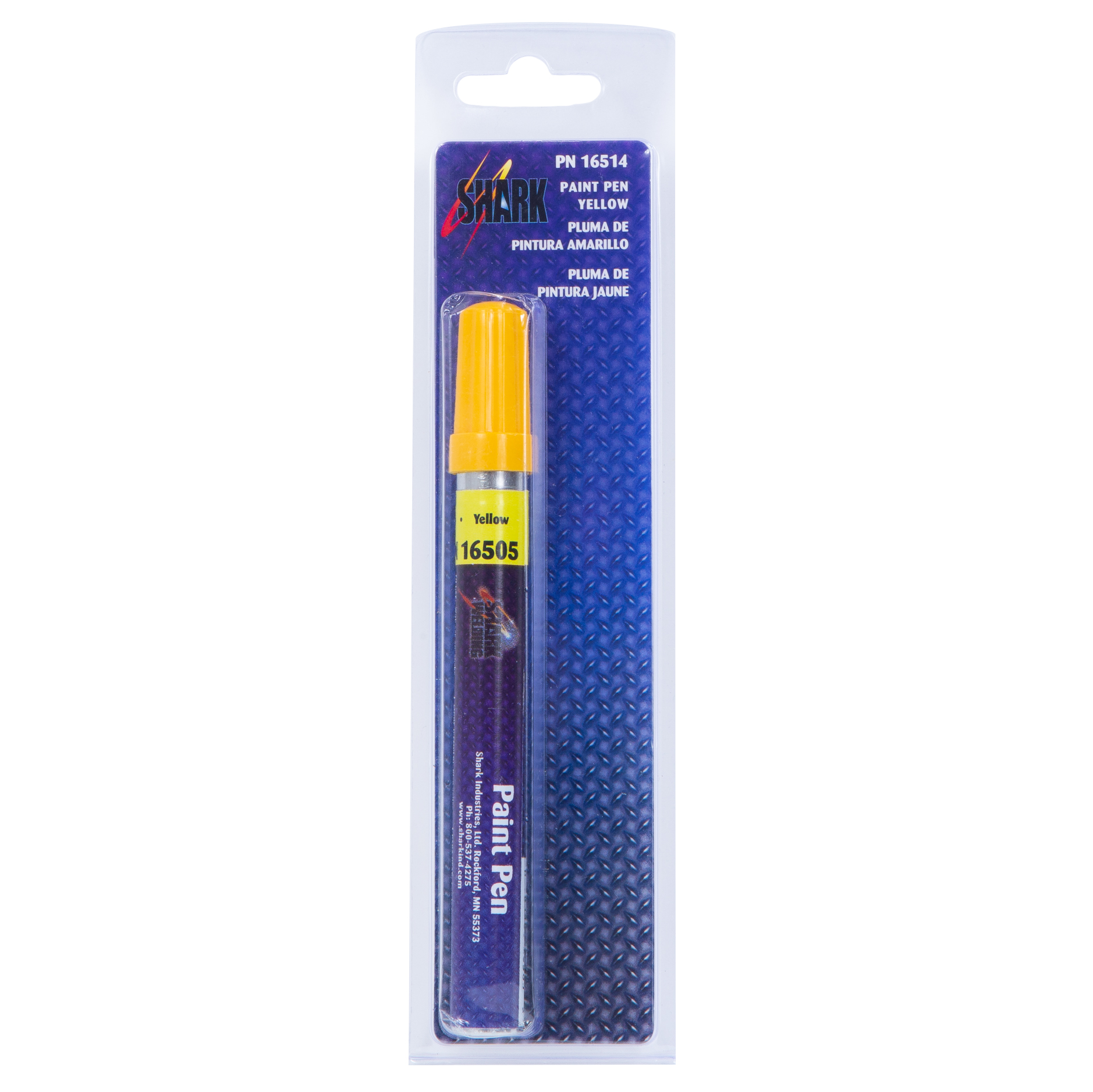Shark - Paint Pen (Yellow) in Clamshell Packaging